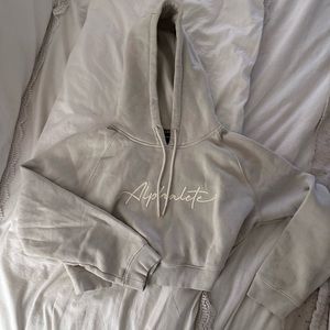 Alphalete cropped hoodie